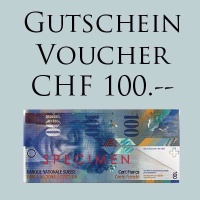 CHÈQUE CADEAU CHF 100.--