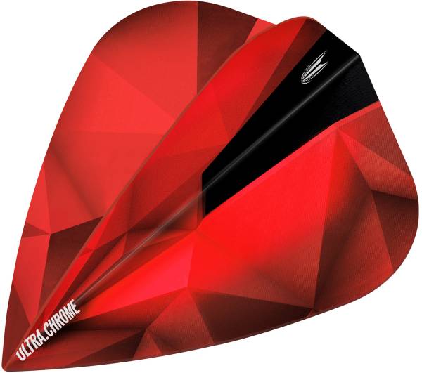 TARGET VISION KITE 100 - ailettes - 3 pcs - Shard Crimson