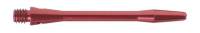 Shaft - ANODISED ALUMINIUM - short/medium - Red Shaft - ANODISED ALUMINIUM - short/medium - Red