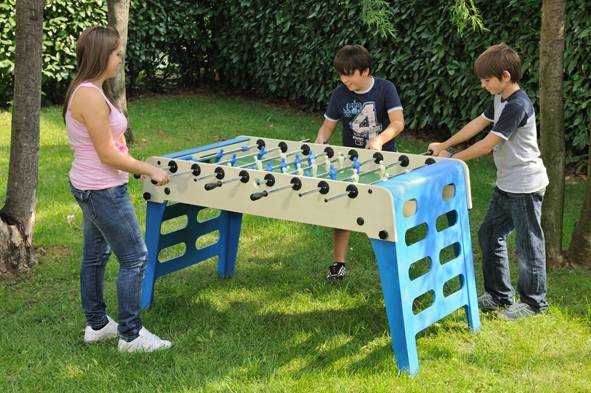 GARLANDO OPEN AIR - OUTDOOR - Einklappbar - Tischfussball
