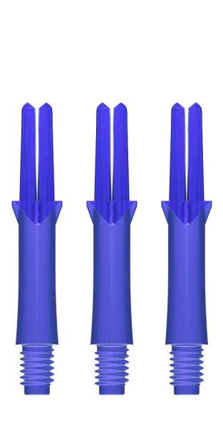 L-Style L-SHaft Straight - BLUE 190 - SHORT - 3 Stück - passend zu L-Flight EZ L1