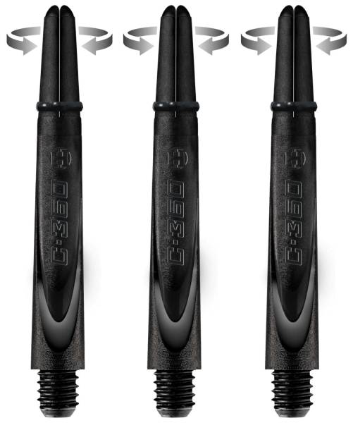 HARROWS Carbon 360 - Shafts - MIDI (40 mm) - 3 pieces