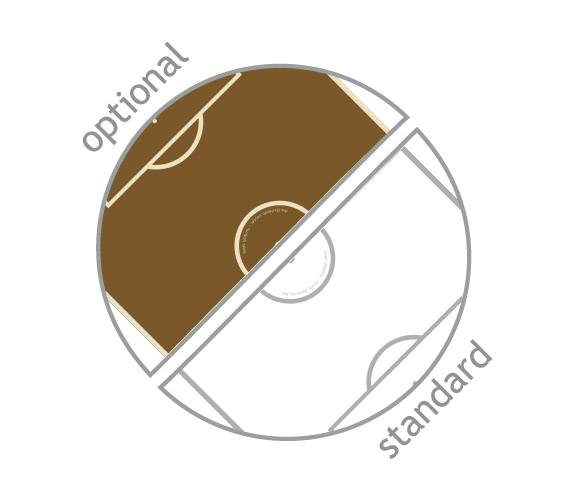 GARLANDO G-500 LEOPARD - Tischfussball