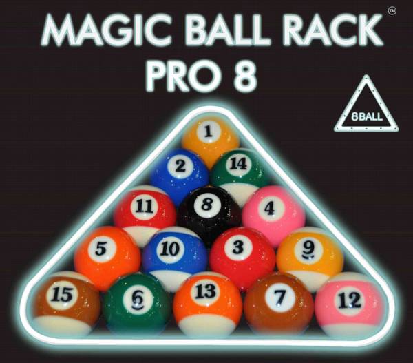 MAGIC BALL RACK PRO für 8-Ball - Einfach und genial!