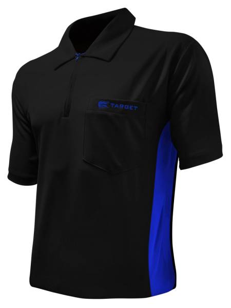 Target Coolplay Hybrid - BLACK & BLUE - Dart Shirt