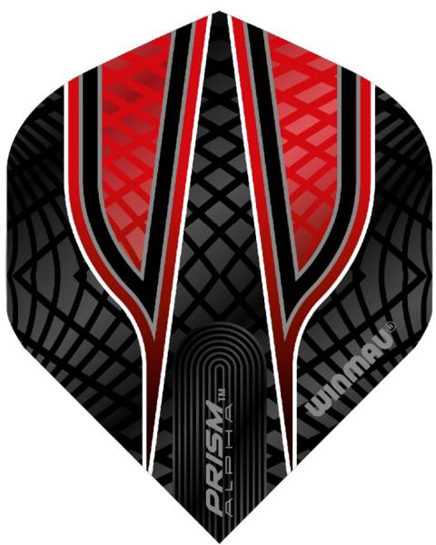 WINMAU ALPHA Darts Flights - 3 Stück - Extra stark!