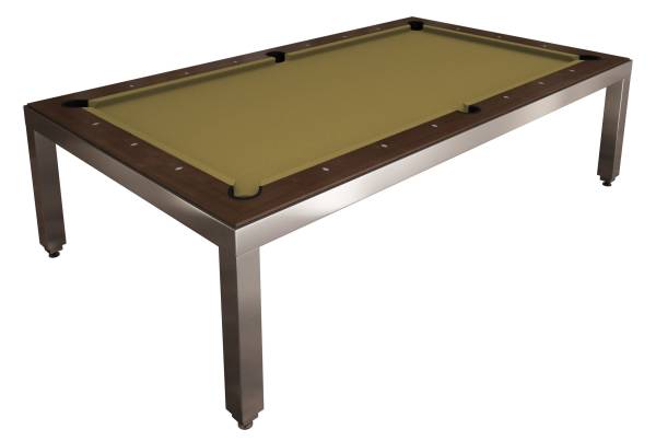 Fusiontable - Brushed Stainless Steel