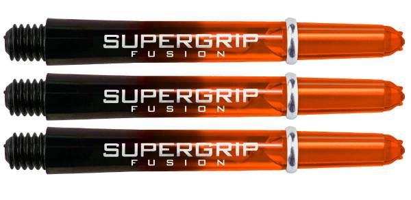 HARROWS Supergrip Fusion Orange - Shafts - MIDI (40 mm) - 3 Stück