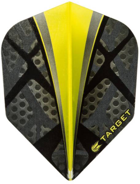 TARGET VISION PRO 100 - Flight - 3 Stück - Dynamite Yellow