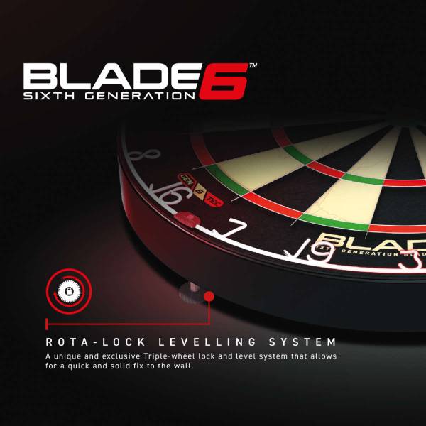 Winmau Blade 6 - Dartboard für Steeldarts