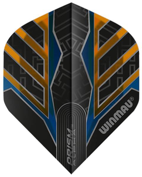 WINMAU ALPHA Darts Flights - 3 Stück - Extra stark!