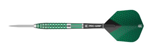 TARGET AGORA VERDE AV03 - Steel Darts - 23g (+/- 0.05g) - 90% T