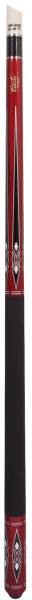 CUETEC "CHINOOK" rot - Billard Queue - 2-teilig - Supergrip