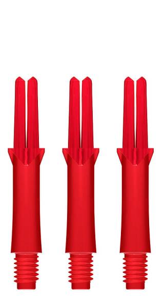 L-Style L-SHaft Straight - RED 190 - SHORT - 3 pieces - fits to L-Flight EZ L1
