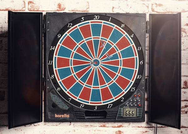 Cible électronique - CB-25 - 2-trou - dimensions de tournoi!