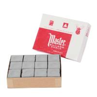Billard Chalk - MASTER GREY - Box of 12 pcs. Billard Chalk - MASTER GREY - Box of 12 pcs.