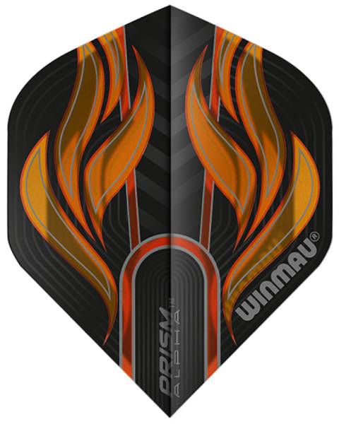 WINMAU ALPHA Darts Flights - 3 Stück - Extra stark!