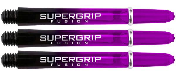 HARROWS Supergrip Fusion Purple - Shafts - MEDIUM (47 mm) - 3 Stück