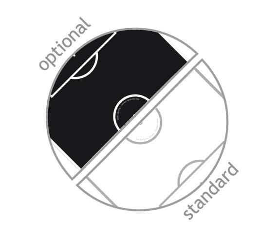 GARLANDO G-500 PIED DE POULE - Tischfussball