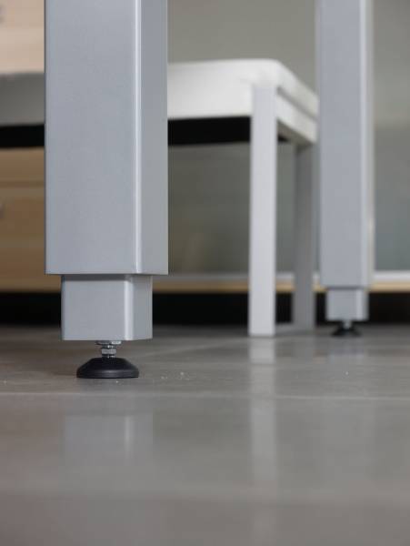 Fusiontable - Chromstahl Gebürstet