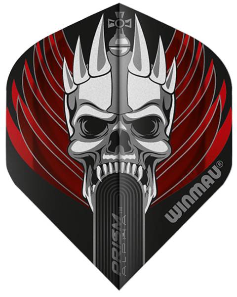 WINMAU ALPHA Darts Flights - 3 Stück - Extra stark!