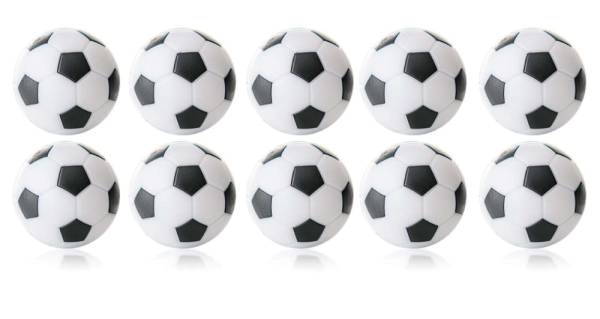 WINSPEED Robertson Table Soccer Ball - white/black - 10 balls