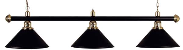 Billardlampe BUFFALO X3 SCHWARZ - 3-flammig