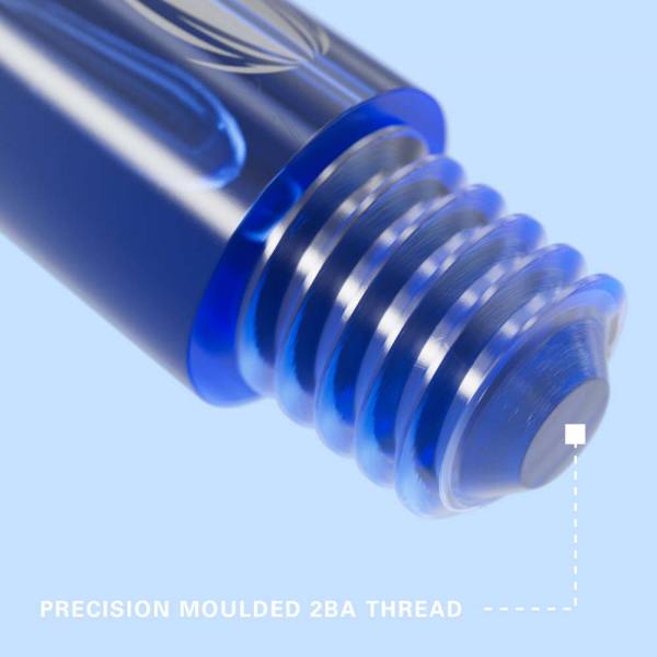 TARGET PRO GRIP VISION - BLUE - MEDIUM - 9 pièces tiges de fléchettes