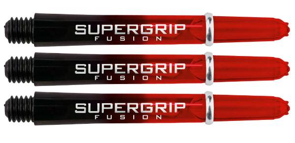 HARROWS Supergrip Fusion Red - Cylindres - MIDI (40 mm) - 3 pièces