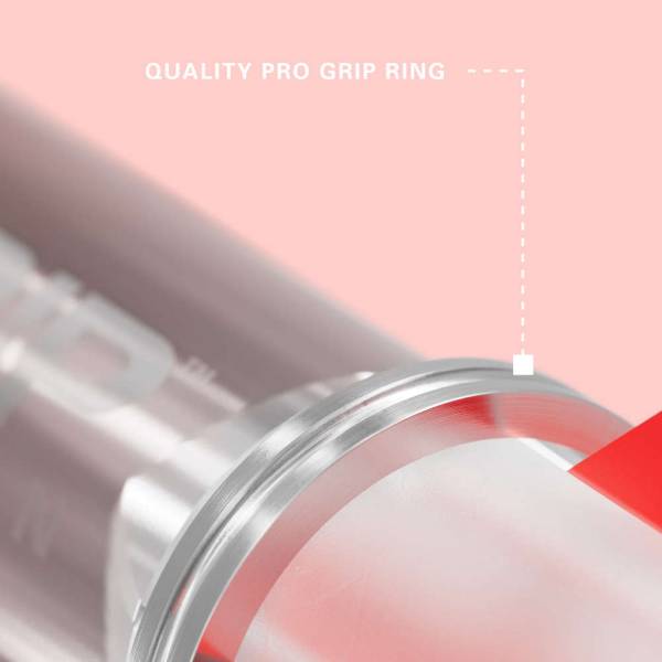 TARGET PRO GRIP VISION - RED - INTERMEDIATE - 9 Stück Dart Shafts