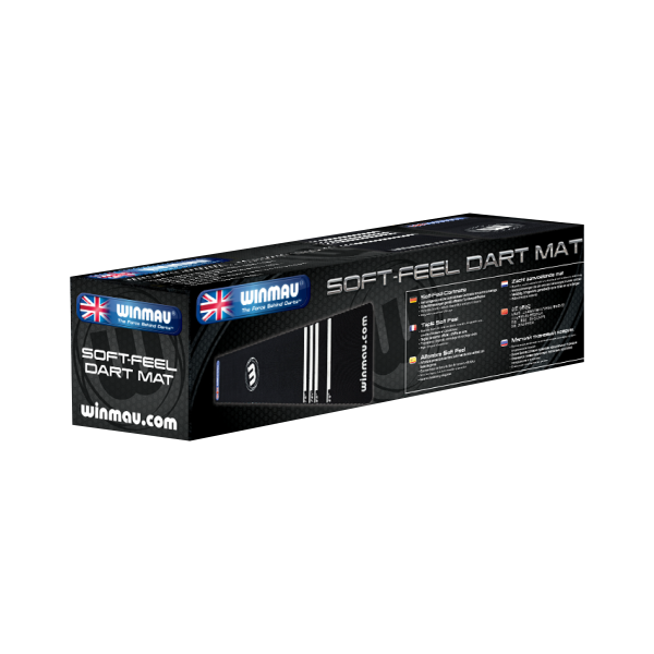 WINMAU® Tapis de fléchettes en polyester antidérapant