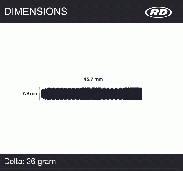 RED DRAGON DELTA 2 - 26g - 90% T