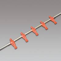 Barre de jeu standard GARLANDO - milieux de terrain - rouge - 16 Barre de jeu standard GARLANDO - milieux de terrain - rouge - 16