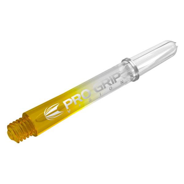 TARGET PRO GRIP VISION - YELLOW - MEDIUM - 9 pièces tiges de fléchettes