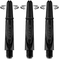 HARROWS Carbon 360 - Shafts - SHORT (33 mm) - 3 pieces HARROWS Carbon 360 - Shafts - SHORT (33 mm) - 3 pieces