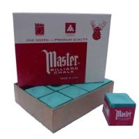Billard Chalk - MASTER GREEN - Box of 12 pcs. Billard Chalk - MASTER GREEN - Box of 12 pcs.