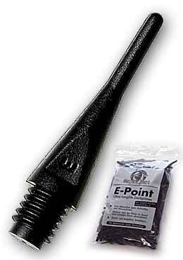 Darts - Softip E-Point - SHORT - 500 pcs - BLACK - 20683