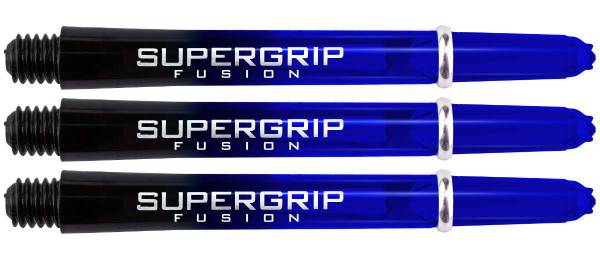 HARROWS Supergrip Fusion Blue - Shafts - MEDIUM (47 mm) - 3 pieces