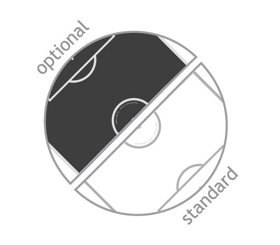 GARLANDO G-500 MILITARY ARCTIC - Tischfussball