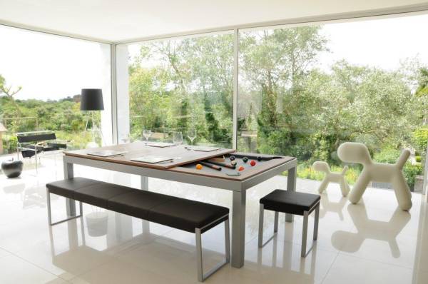 Fusiontable - Aluminium Matt Pulverbeschichtet