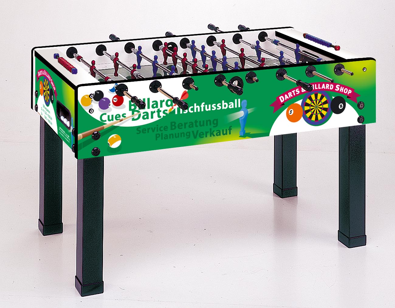 Miet-Fussballtisch Garlando G-500 "Darts & Billard Shop"