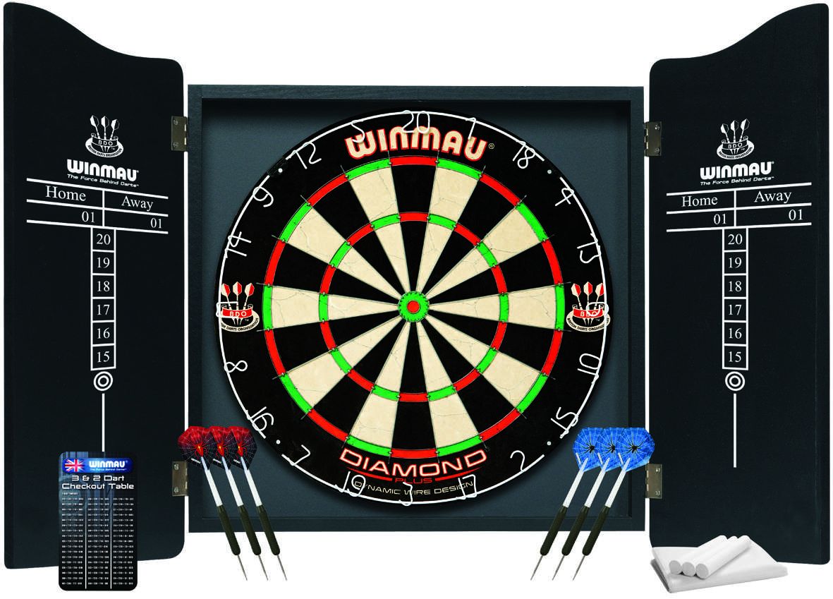 WINMAU Professional Darts Set für Steel & Softdarts Darts & Billard