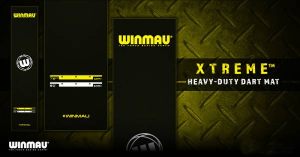 WINMAU® Vollgummi Dartmatte