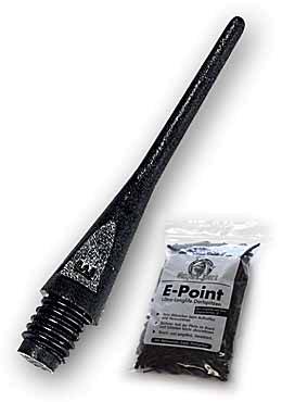 Darts - Softip E-Point - LONG - 500 pcs - BLACK - 20010