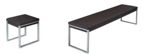 Fusion Bench &amp; Fusion Stool - 3 colors available