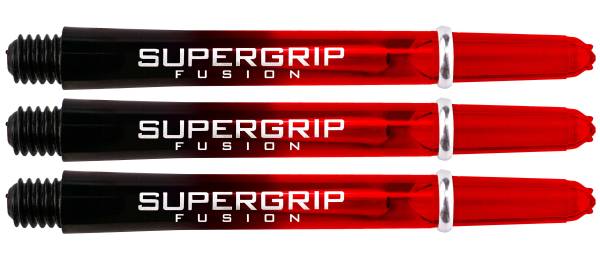 HARROWS Supergrip Fusion Red - Cylindres - MIDI (40 mm) - 3 pièces