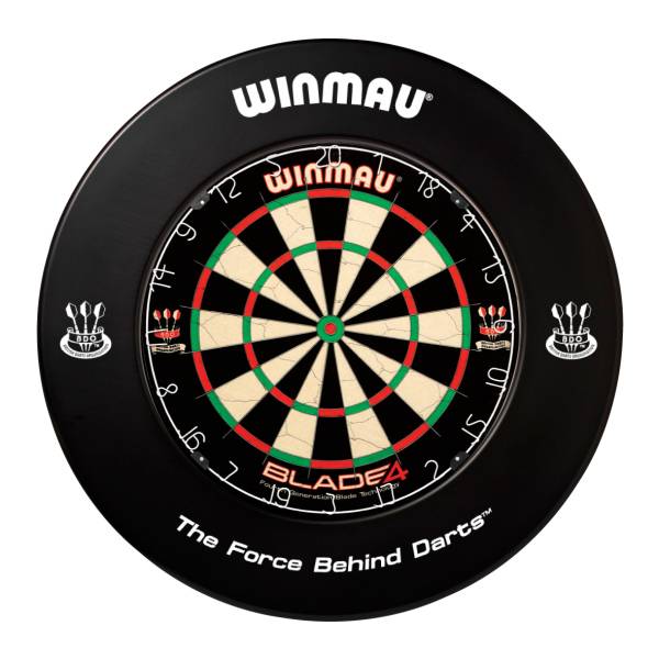 WINMAU BLACK CATCHRING - Dartboard Surround Bristle Dartboards