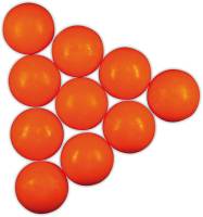 Balles de babyfoot standards - 10 balles, dures, orange Balles de babyfoot standards - 10 balles, dures, orange