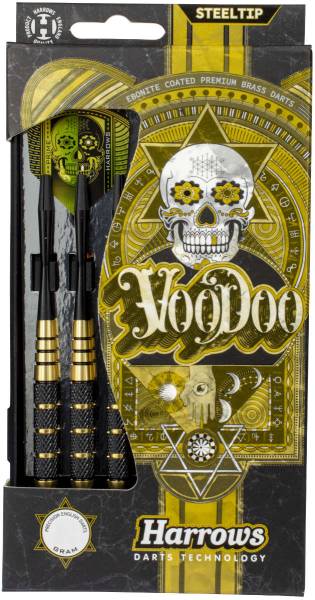 HARROWS VOODOO - Steel Darts - 21g - Brass