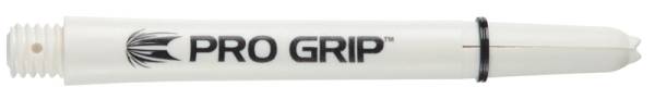 TARGET PRO GRIP - 3 MEDIUM nylon shafts with rings - white